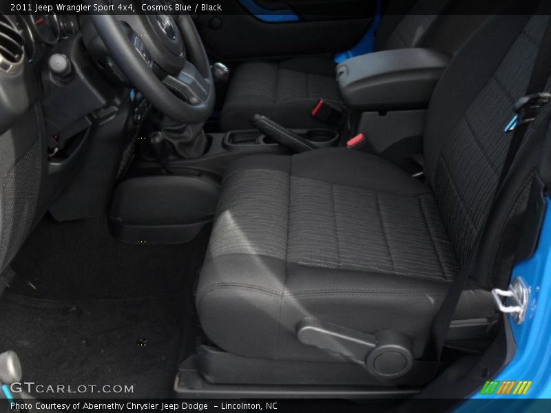 Cosmos Blue / Black 2011 Jeep Wrangler Sport 4x4