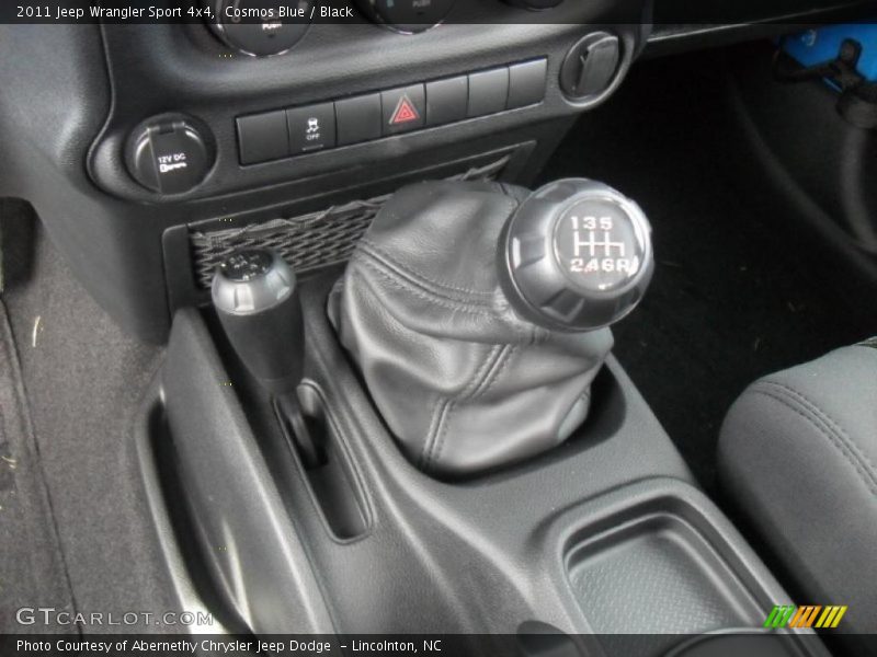 Cosmos Blue / Black 2011 Jeep Wrangler Sport 4x4