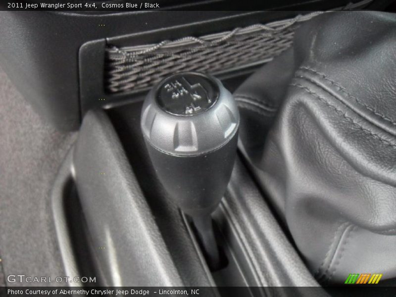 Cosmos Blue / Black 2011 Jeep Wrangler Sport 4x4