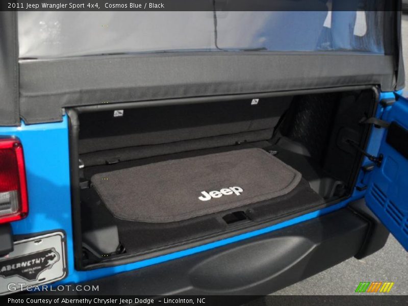Cosmos Blue / Black 2011 Jeep Wrangler Sport 4x4