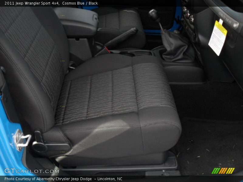 Cosmos Blue / Black 2011 Jeep Wrangler Sport 4x4