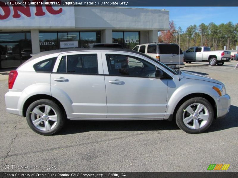 Bright Silver Metallic / Dark Slate Gray 2011 Dodge Caliber Mainstreet