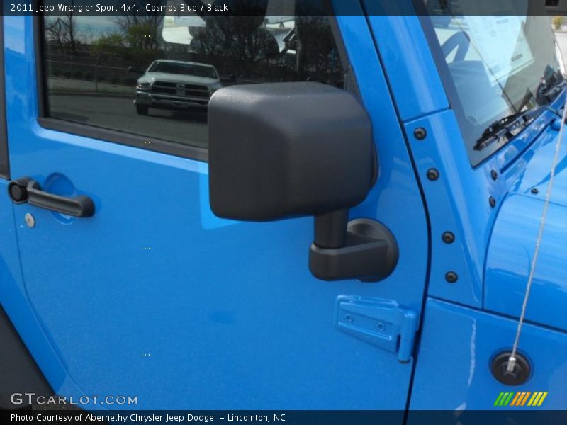 Cosmos Blue / Black 2011 Jeep Wrangler Sport 4x4
