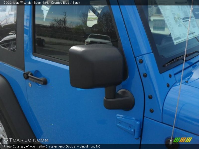 Cosmos Blue / Black 2011 Jeep Wrangler Sport 4x4