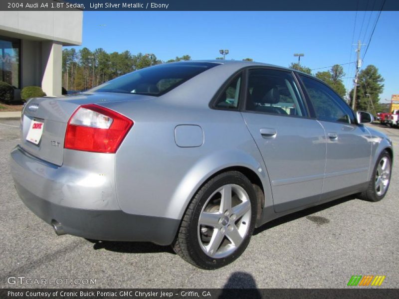 Light Silver Metallic / Ebony 2004 Audi A4 1.8T Sedan