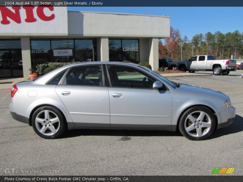 Light Silver Metallic / Ebony 2004 Audi A4 1.8T Sedan
