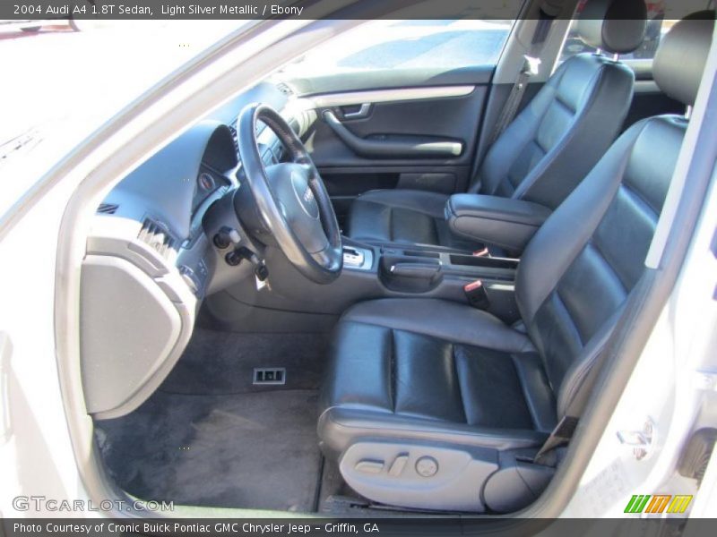  2004 A4 1.8T Sedan Ebony Interior