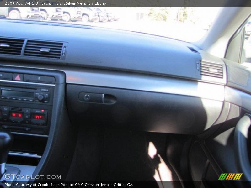 Light Silver Metallic / Ebony 2004 Audi A4 1.8T Sedan