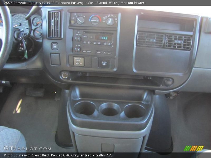 Summit White / Medium Pewter 2007 Chevrolet Express LS 3500 Extended Passenger Van