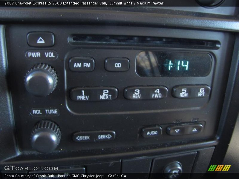 Summit White / Medium Pewter 2007 Chevrolet Express LS 3500 Extended Passenger Van