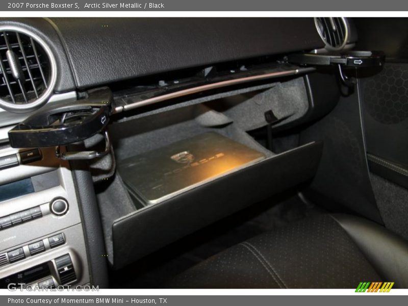 Arctic Silver Metallic / Black 2007 Porsche Boxster S