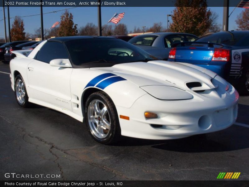 Front 3/4 View of 2002 Firebird Trans Am Coupe