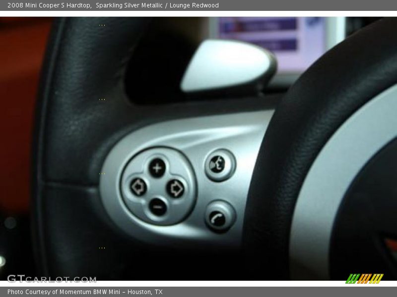 Sparkling Silver Metallic / Lounge Redwood 2008 Mini Cooper S Hardtop