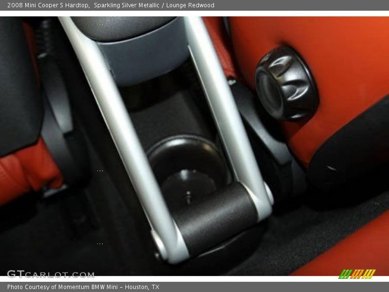 Sparkling Silver Metallic / Lounge Redwood 2008 Mini Cooper S Hardtop