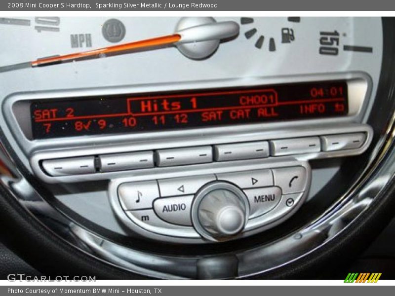 Sparkling Silver Metallic / Lounge Redwood 2008 Mini Cooper S Hardtop