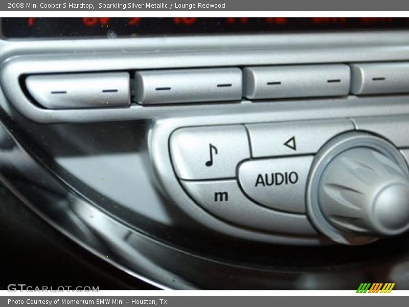 Sparkling Silver Metallic / Lounge Redwood 2008 Mini Cooper S Hardtop