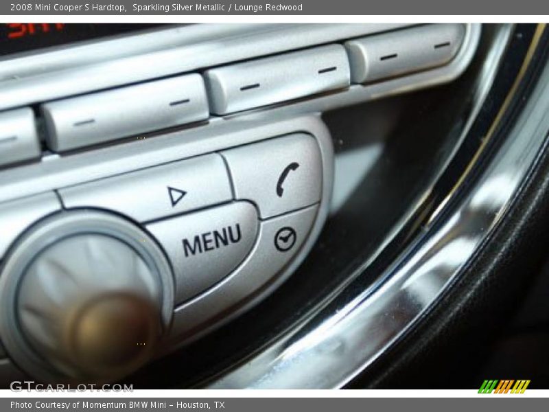 Sparkling Silver Metallic / Lounge Redwood 2008 Mini Cooper S Hardtop