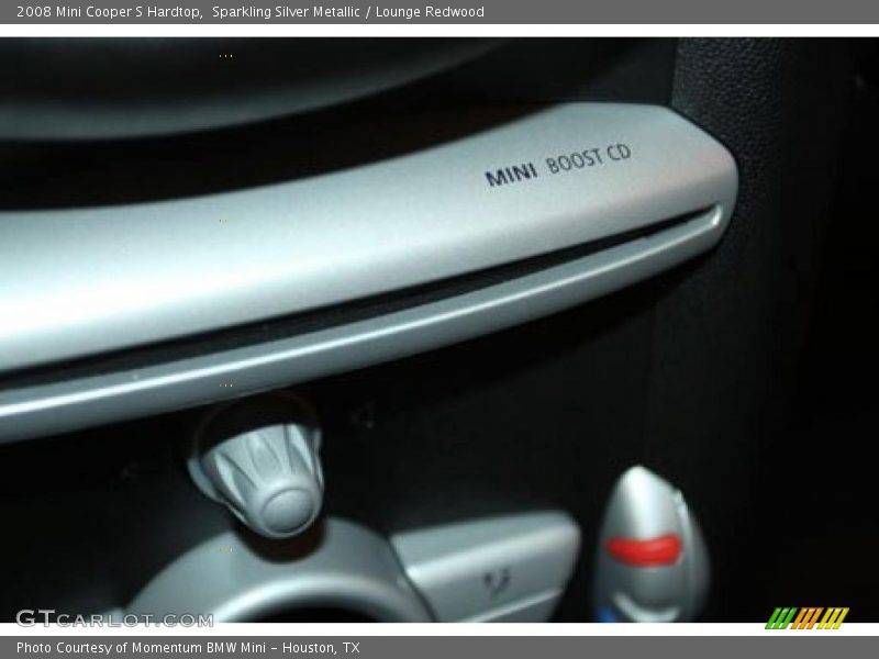 Sparkling Silver Metallic / Lounge Redwood 2008 Mini Cooper S Hardtop