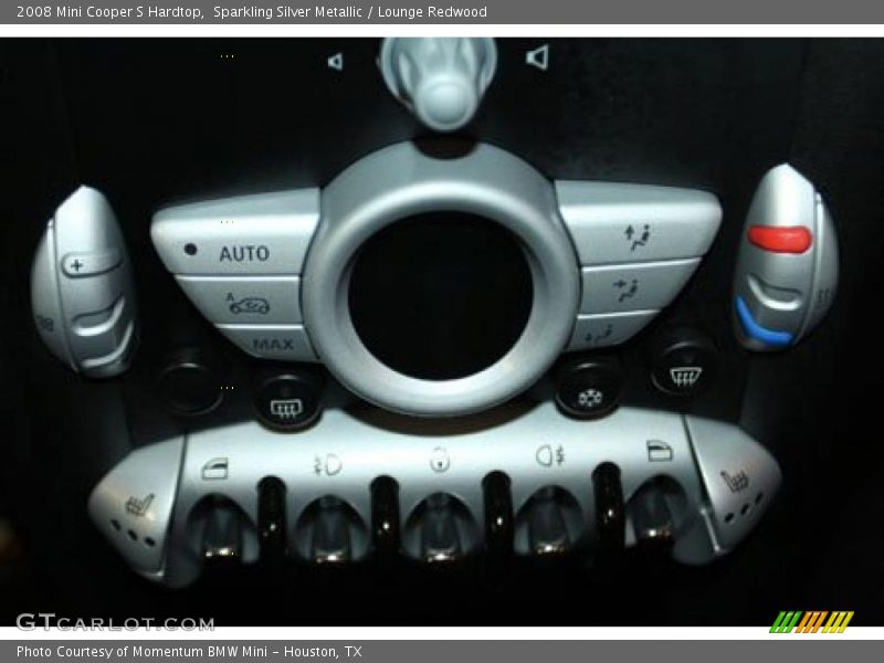 Sparkling Silver Metallic / Lounge Redwood 2008 Mini Cooper S Hardtop