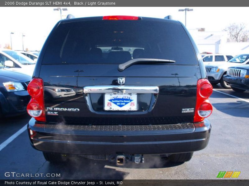 Black / Light Graystone 2006 Dodge Durango SLT HEMI 4x4