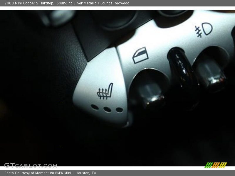 Sparkling Silver Metallic / Lounge Redwood 2008 Mini Cooper S Hardtop