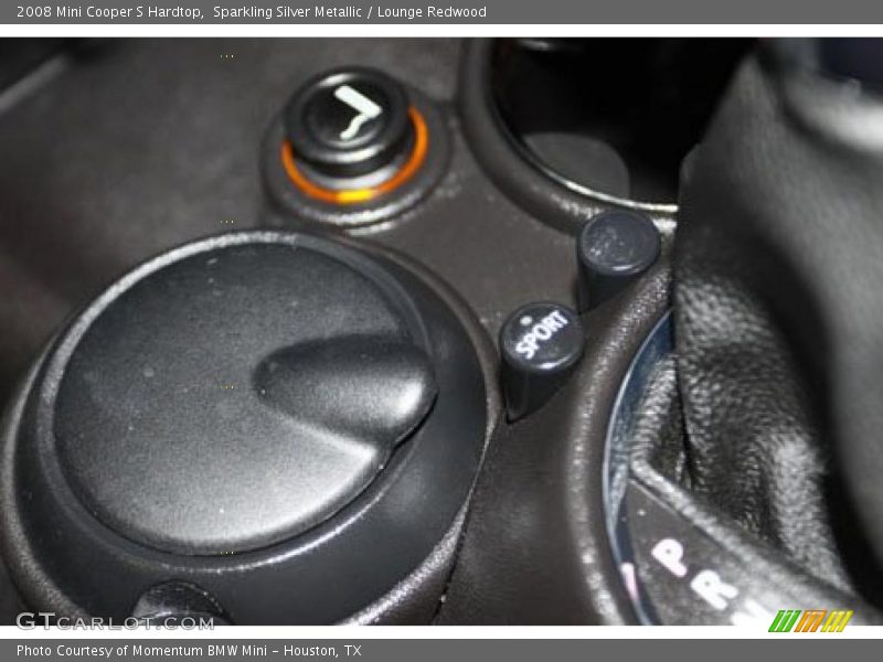 Sparkling Silver Metallic / Lounge Redwood 2008 Mini Cooper S Hardtop