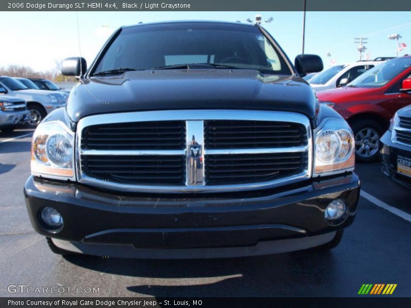 Black / Light Graystone 2006 Dodge Durango SLT HEMI 4x4