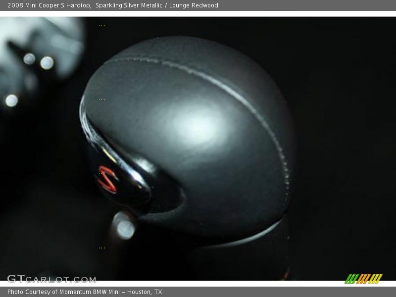 Sparkling Silver Metallic / Lounge Redwood 2008 Mini Cooper S Hardtop