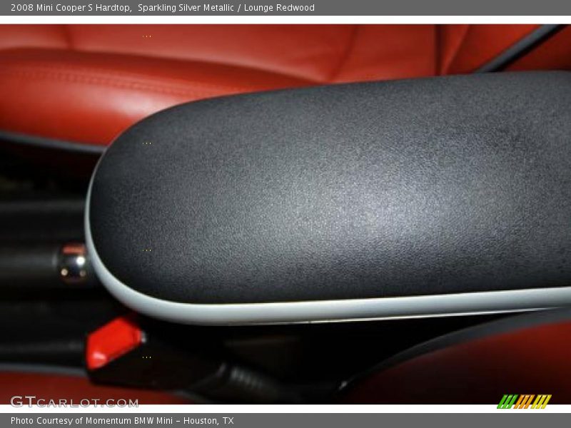Sparkling Silver Metallic / Lounge Redwood 2008 Mini Cooper S Hardtop