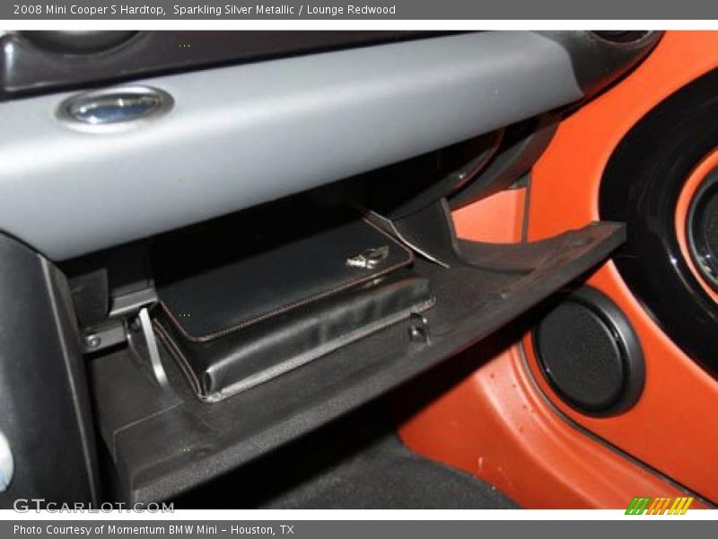 Sparkling Silver Metallic / Lounge Redwood 2008 Mini Cooper S Hardtop