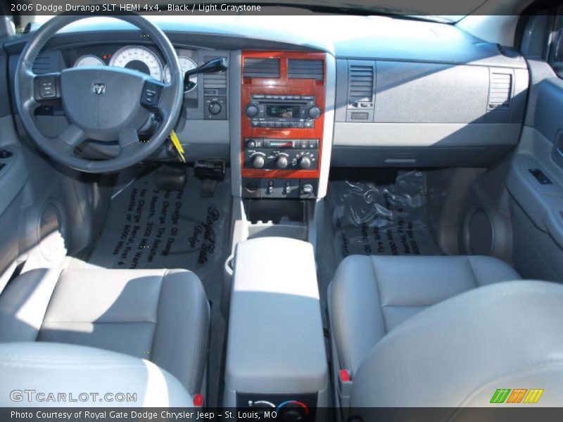 Black / Light Graystone 2006 Dodge Durango SLT HEMI 4x4