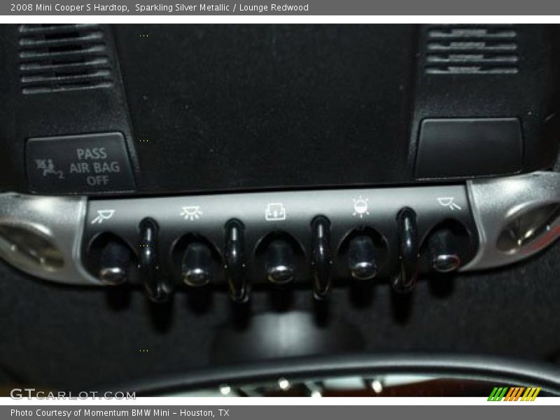 Sparkling Silver Metallic / Lounge Redwood 2008 Mini Cooper S Hardtop