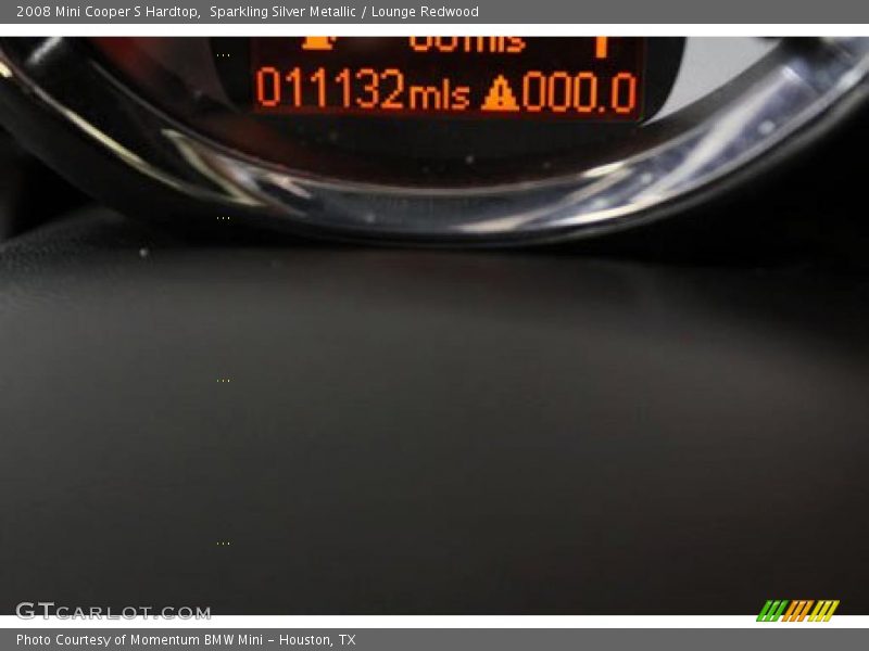Sparkling Silver Metallic / Lounge Redwood 2008 Mini Cooper S Hardtop