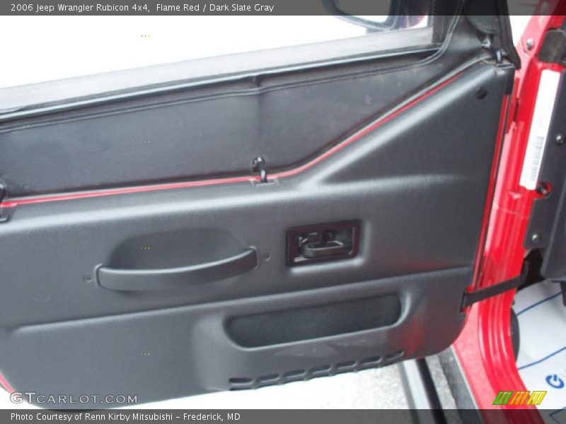Flame Red / Dark Slate Gray 2006 Jeep Wrangler Rubicon 4x4