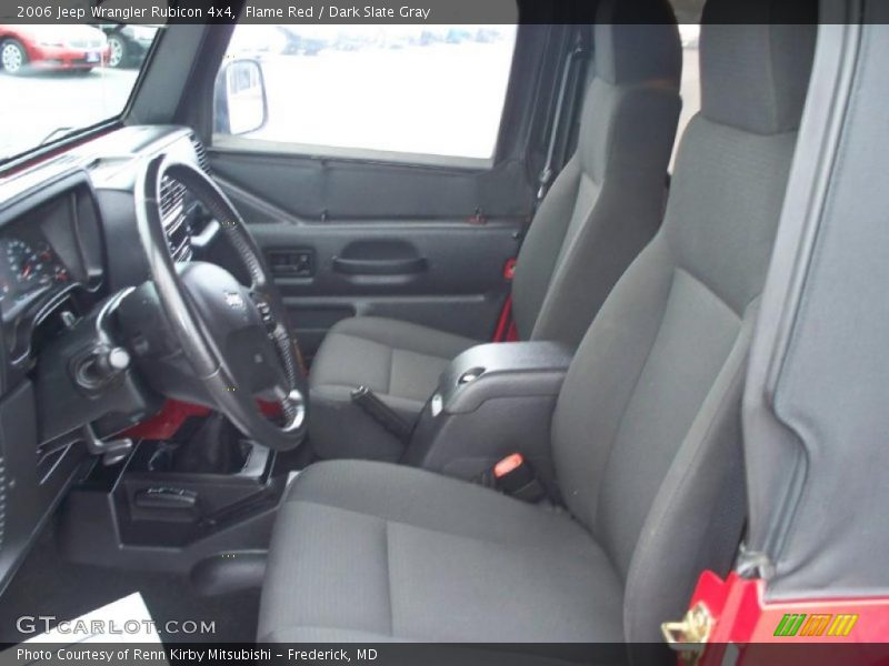 Flame Red / Dark Slate Gray 2006 Jeep Wrangler Rubicon 4x4
