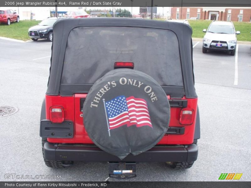 Flame Red / Dark Slate Gray 2006 Jeep Wrangler Rubicon 4x4