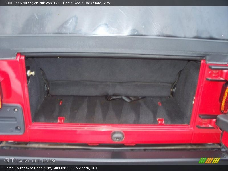 Flame Red / Dark Slate Gray 2006 Jeep Wrangler Rubicon 4x4