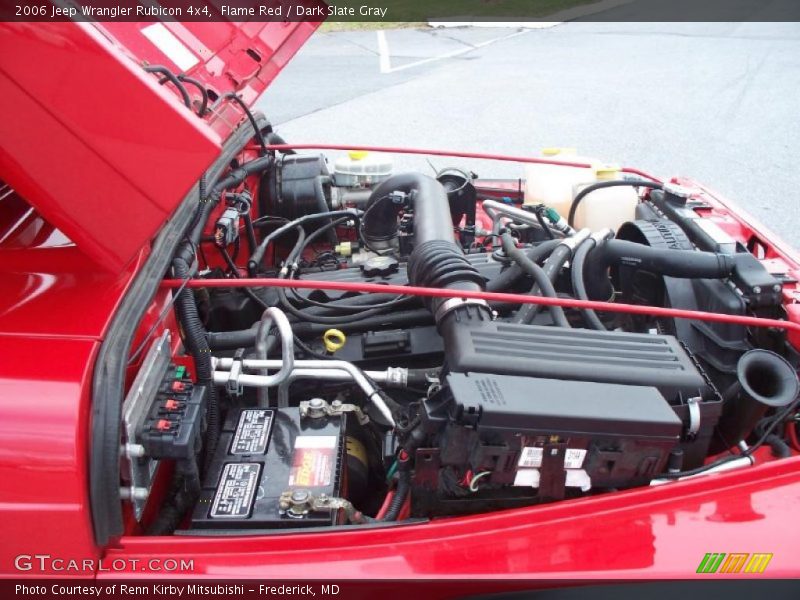 Flame Red / Dark Slate Gray 2006 Jeep Wrangler Rubicon 4x4