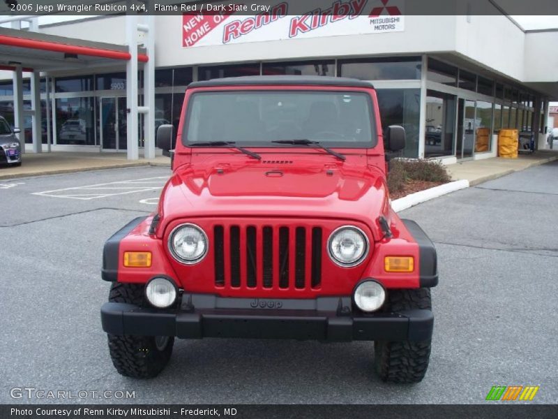 Flame Red / Dark Slate Gray 2006 Jeep Wrangler Rubicon 4x4