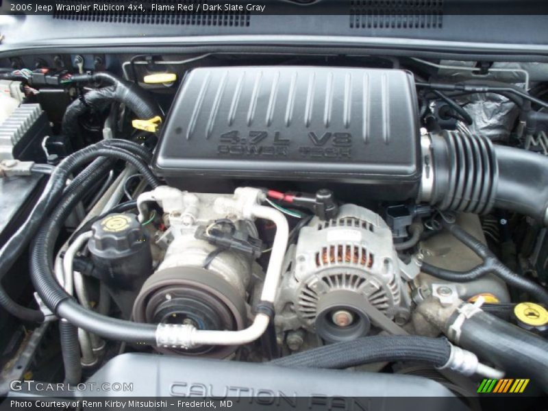 Flame Red / Dark Slate Gray 2006 Jeep Wrangler Rubicon 4x4