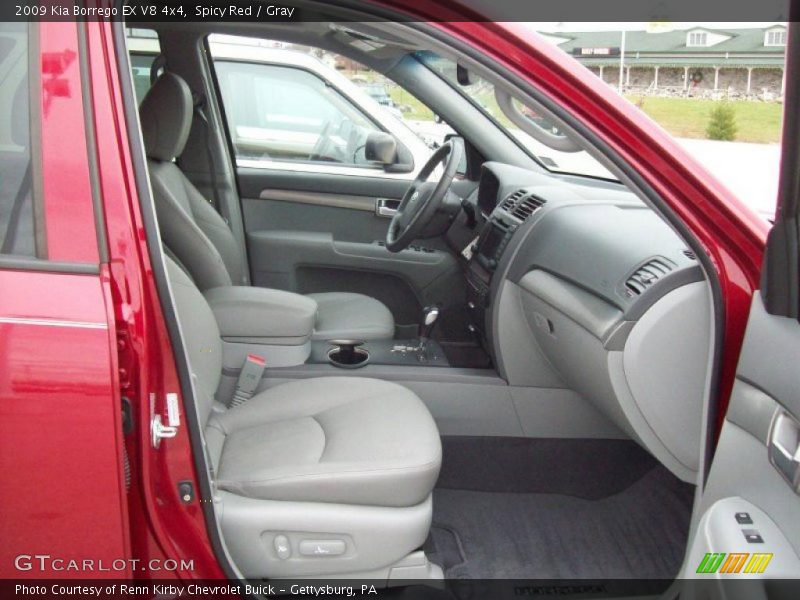  2009 Borrego EX V8 4x4 Gray Interior