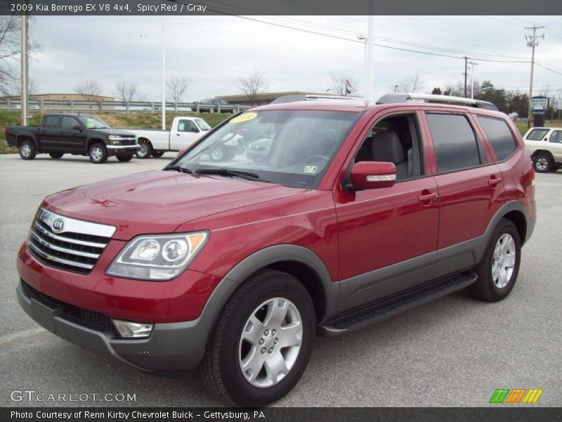 Front 3/4 View of 2009 Borrego EX V8 4x4