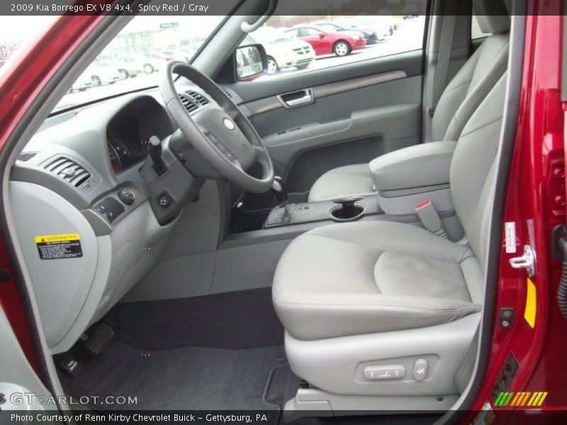  2009 Borrego EX V8 4x4 Gray Interior