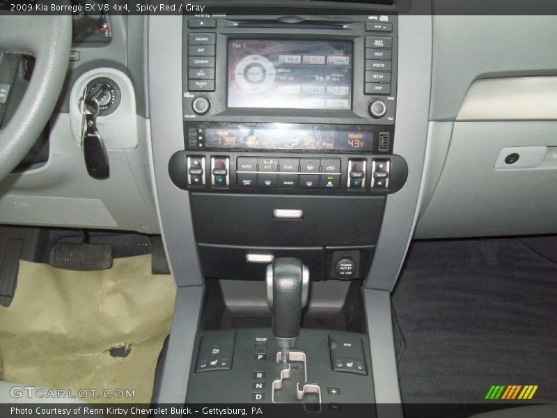 Spicy Red / Gray 2009 Kia Borrego EX V8 4x4