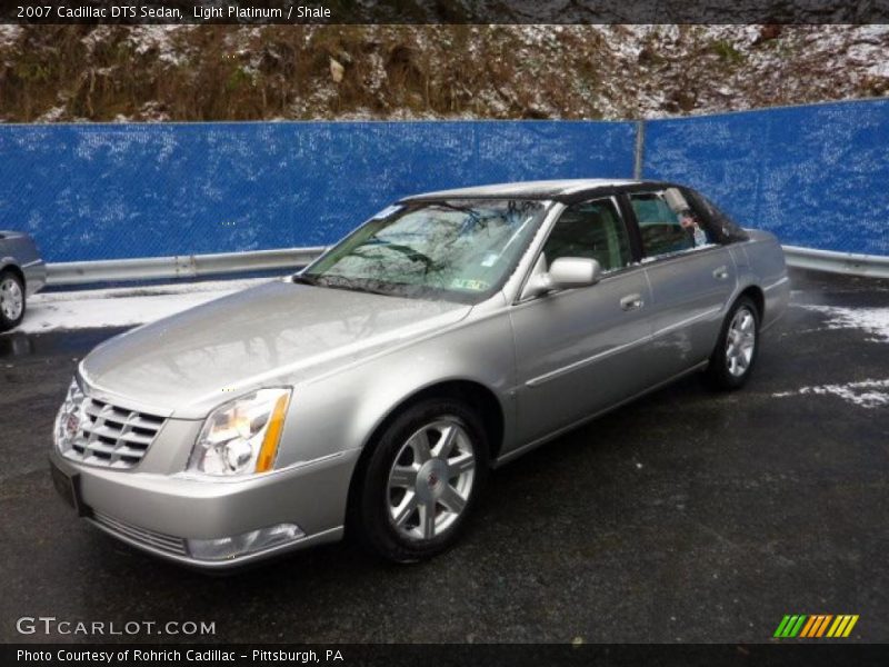 Light Platinum / Shale 2007 Cadillac DTS Sedan