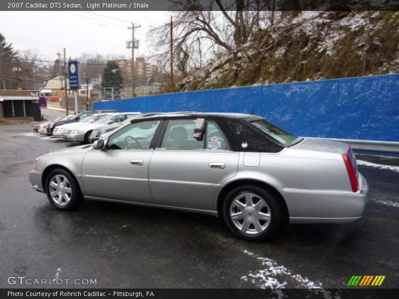 Light Platinum / Shale 2007 Cadillac DTS Sedan