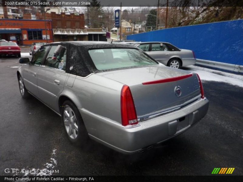 Light Platinum / Shale 2007 Cadillac DTS Sedan