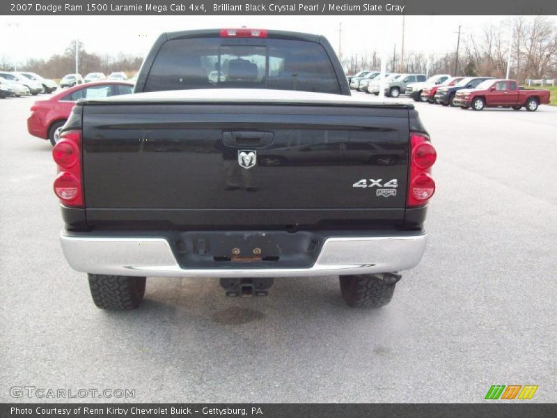  2007 Ram 1500 Laramie Mega Cab 4x4 Brilliant Black Crystal Pearl