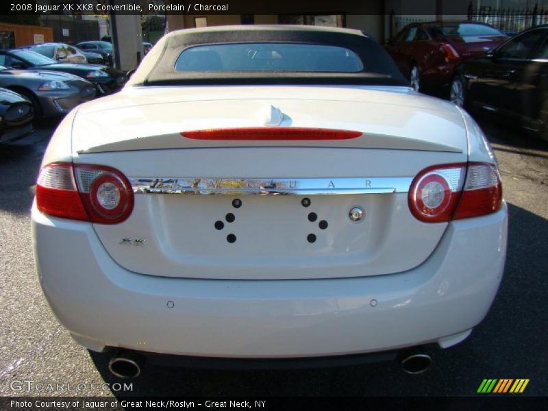Porcelain / Charcoal 2008 Jaguar XK XK8 Convertible