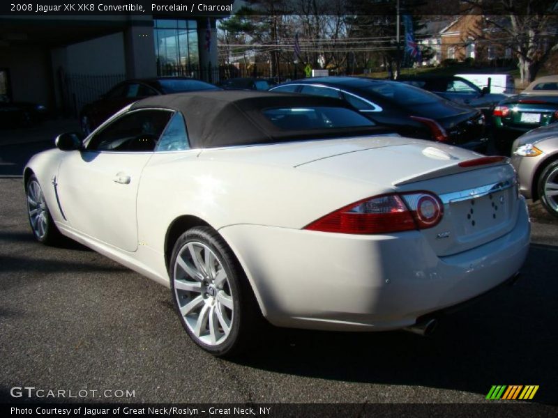 Porcelain / Charcoal 2008 Jaguar XK XK8 Convertible